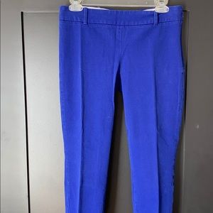 J.Crew blue “Minnie” trouser